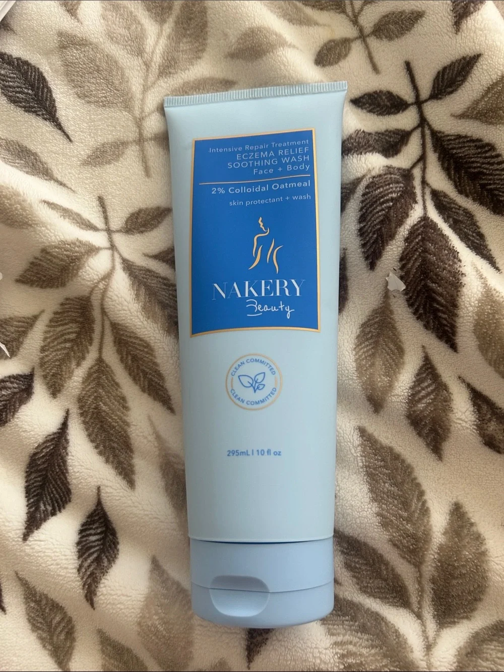 Nakery Beauty Soothing Eczema Relief Wash - Light Blue